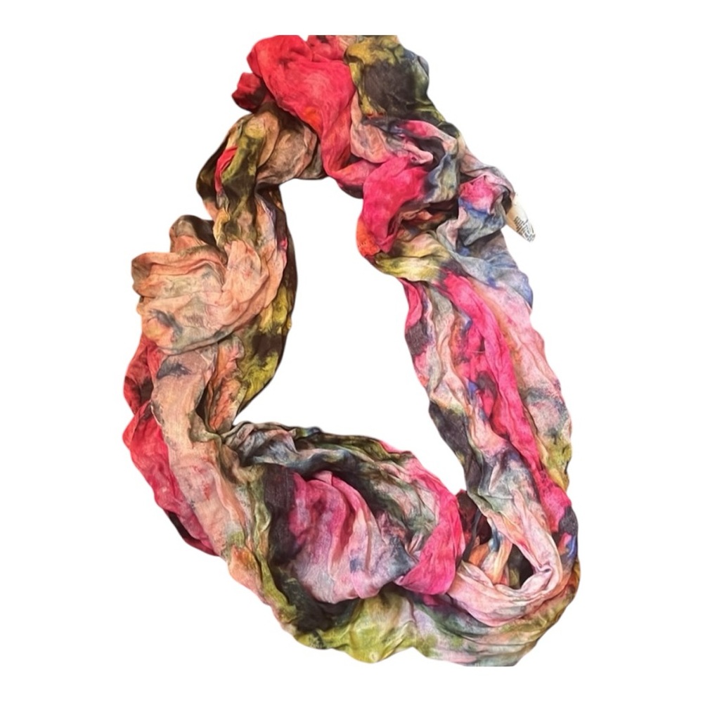Fay Et Fille floral NWOT infinity  Multicolor Neck Wrap/Scarf